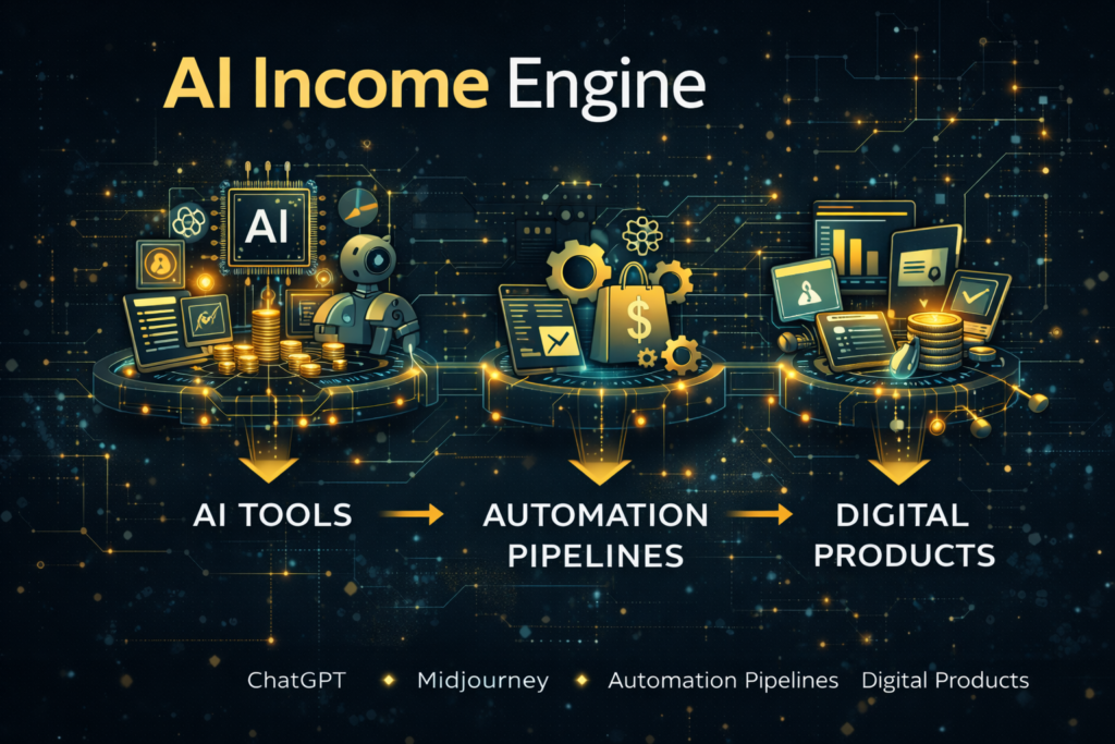 AI-driven income in motion